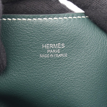 HERMES Neo Double Sens 35 Vert Tote Bag