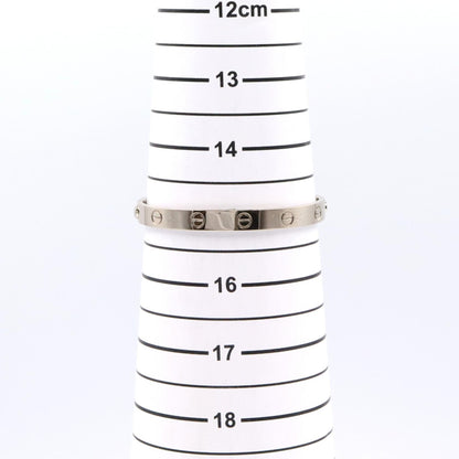 CARTIER Love Bracelet K18WG Size 16