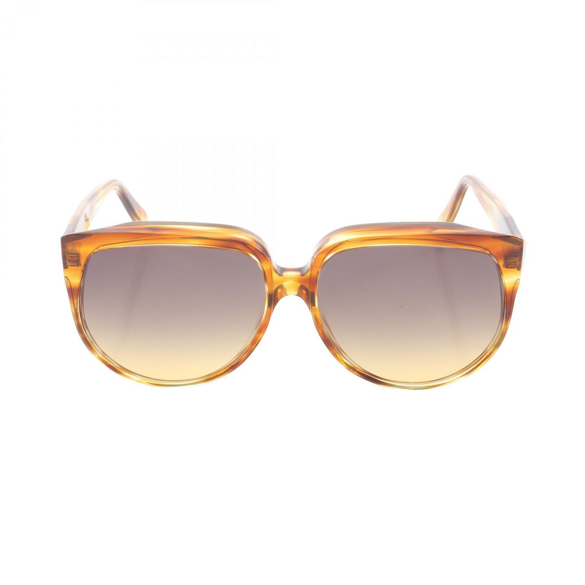 CELINE Plastic Sunglasses Brown