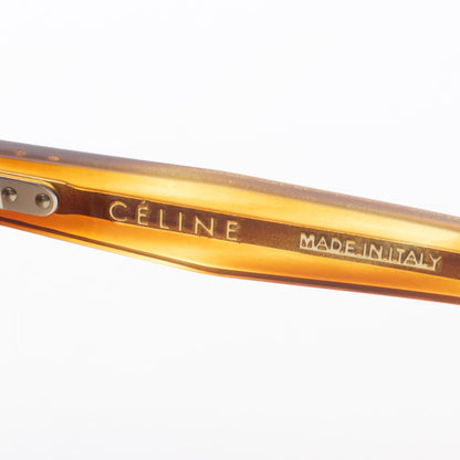 CELINE Plastic Sunglasses Brown