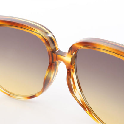 CELINE Plastic Sunglasses Brown