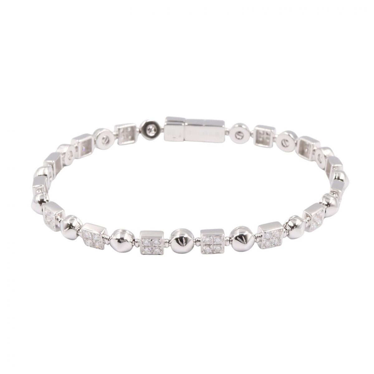 BVLGARI Lucia Diamond K18WG Bracelet