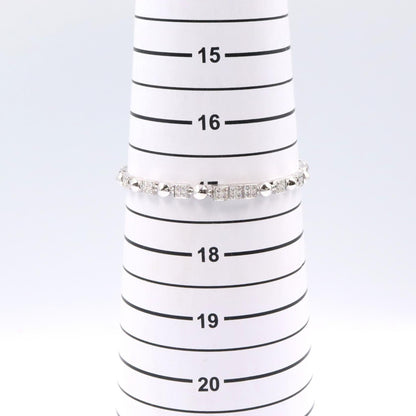 BVLGARI Lucia Diamond K18WG Bracelet