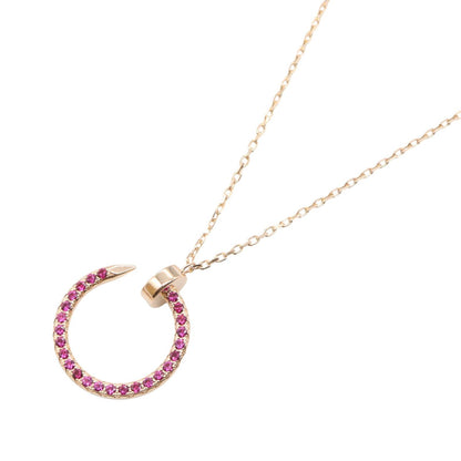 CARTIER Juste un Clou Ruby K18PG Necklace