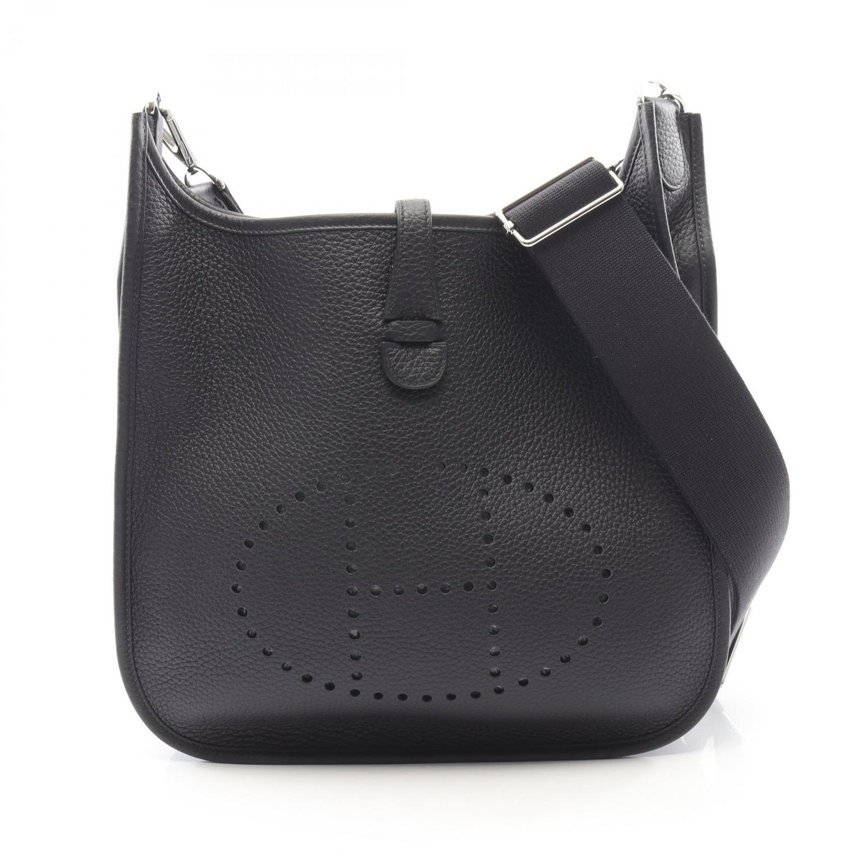 HERMES Evelyne III PM Taurillon Bag Navy