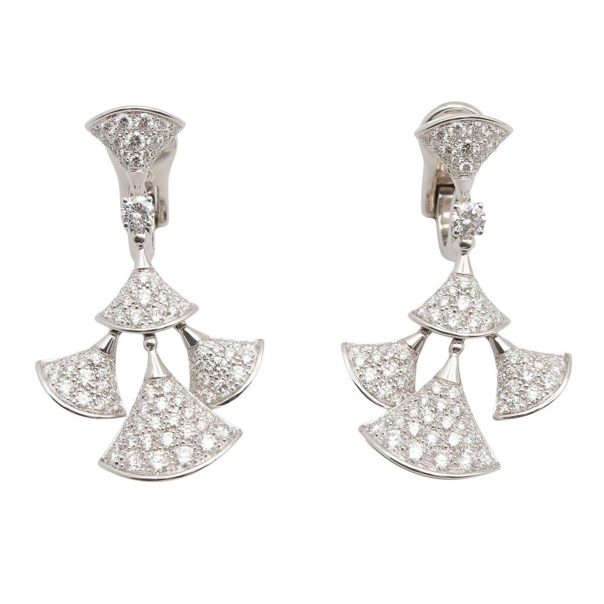 BVLGARI Divas' Dream K18WG Earrings