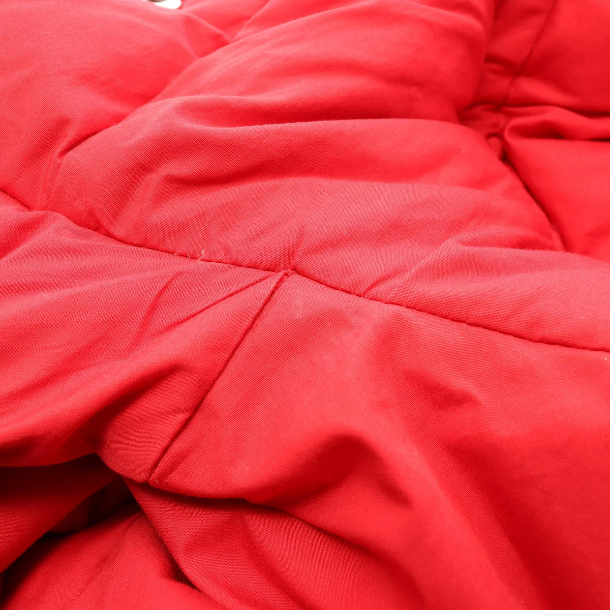 PRADA Down Jacket Red Cotton Size 36