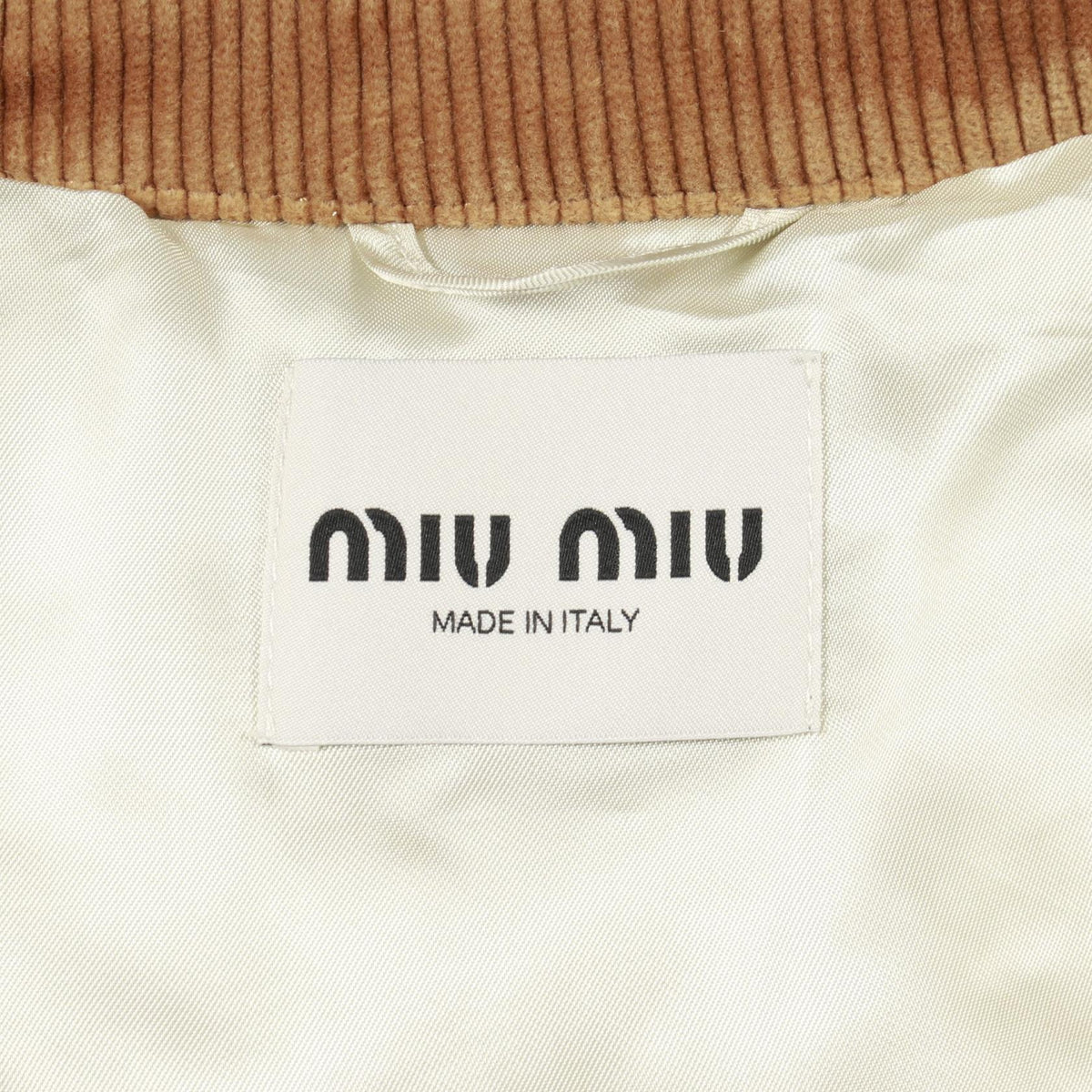 Miu Miu Denim Jacket Blue Cotton Size 38