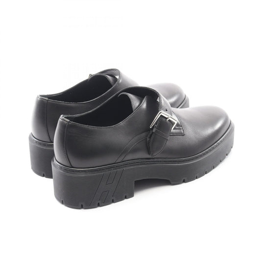 HERMES Happen Leather Derby Shoes Size EU 43