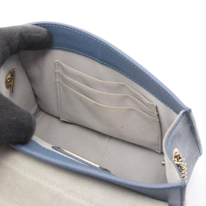 Furla Metropolis Mini Leather Bag Blue