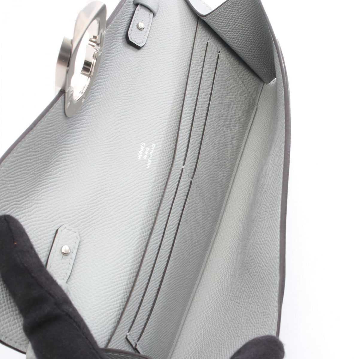 HERMES Chaine d'Ancre To Go Epsom Bag Blue