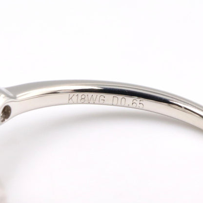 JEWELRY K18WG Diamond Ring Size JP 10.5