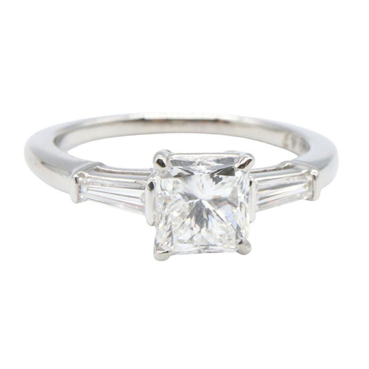 JEWELRY Pt900 Diamond Ring Size JP 9
