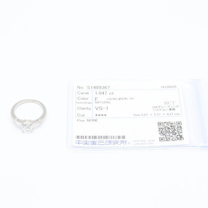 JEWELRY Pt900 Diamond Ring Size JP 9
