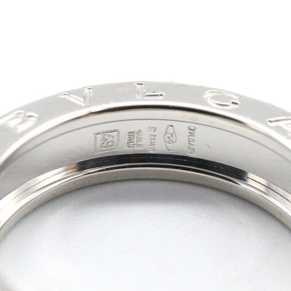 BVLGARI B-zero1 Ring K18WG White Gold Silver Size JP 8.5