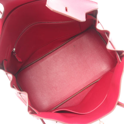 HERMES Birkin 35 Veau Swift Handbag Ruby