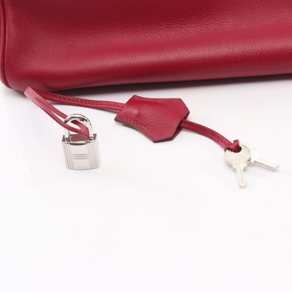 HERMES Birkin 35 Veau Swift Handbag Ruby