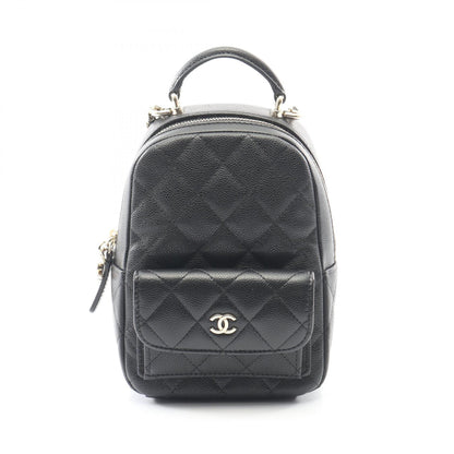 CHANEL Matelassé Caviar Skin Backpack