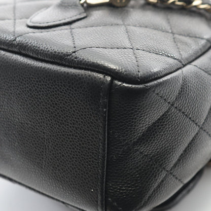 CHANEL Matelassé Caviar Skin Backpack