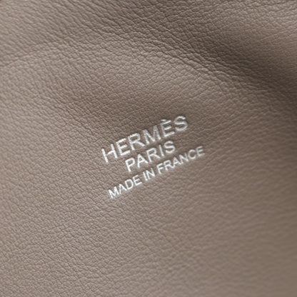 HERMES Bolide 31 Etain Clemence Handbag