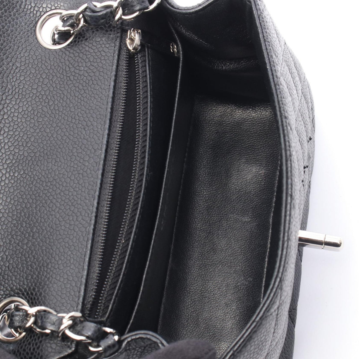 CHANEL Mini Matelassé Calf Leather Shoulder Bag