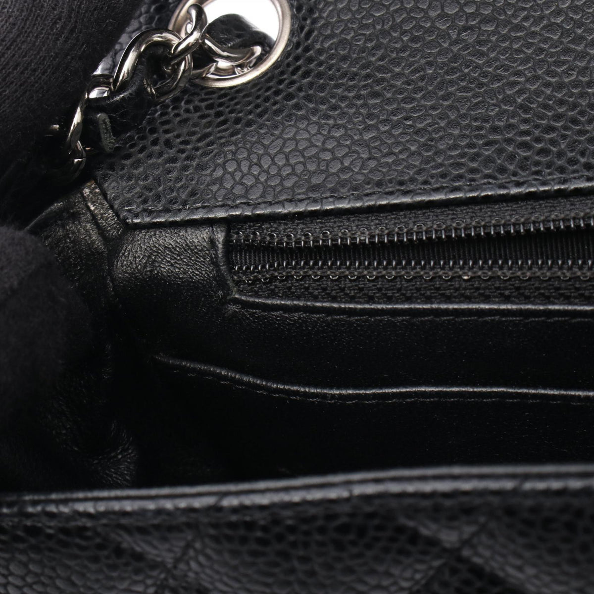 CHANEL Mini Matelassé Calf Leather Shoulder Bag