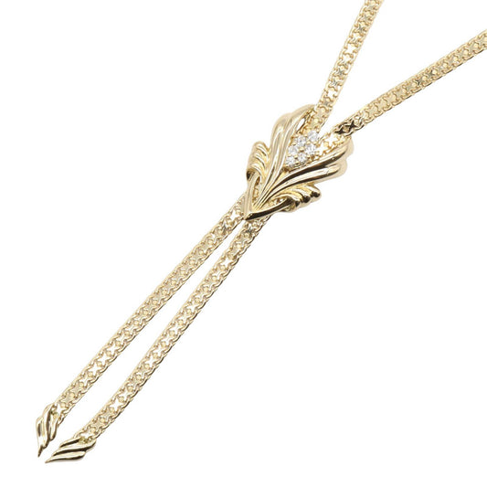 Jeunet Diamond K18 Yellow Gold Necklace