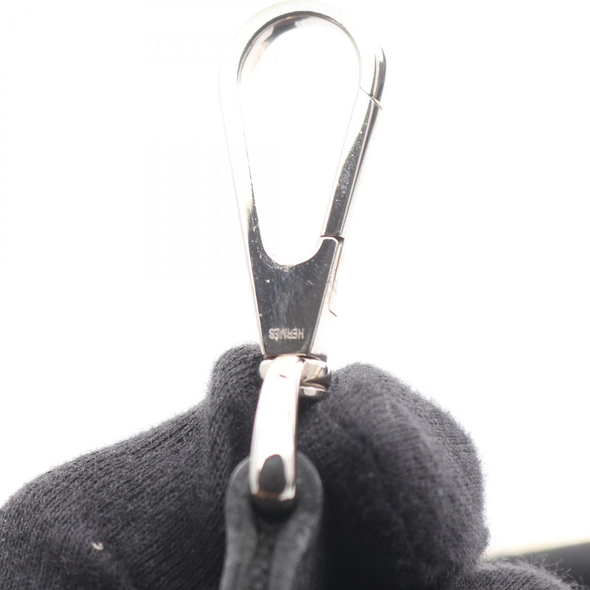 HERMES Evelyne 3 GM Taurillon Bag Black