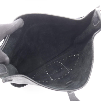 HERMES Evelyne 3 GM Taurillon Bag Black