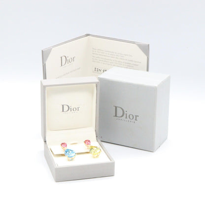 Dior Citrine Topaz Gold Earrings