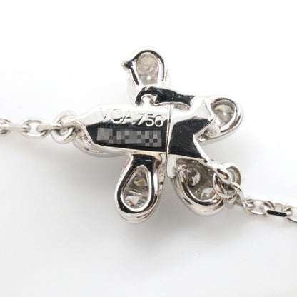 Van Cleef & Arpels Diamond Necklace Silver