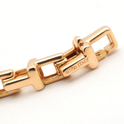 TIFFANY&CO T Narrow 18K Pink Gold Bracelet