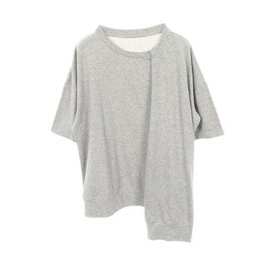 Y's Cotton Short Sleeve T-Shirt Gray Size 2