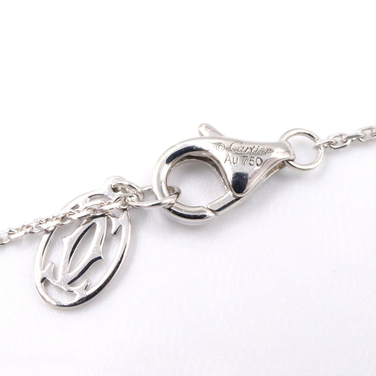 CARTIER Diamond Reflection K18WG Necklace
