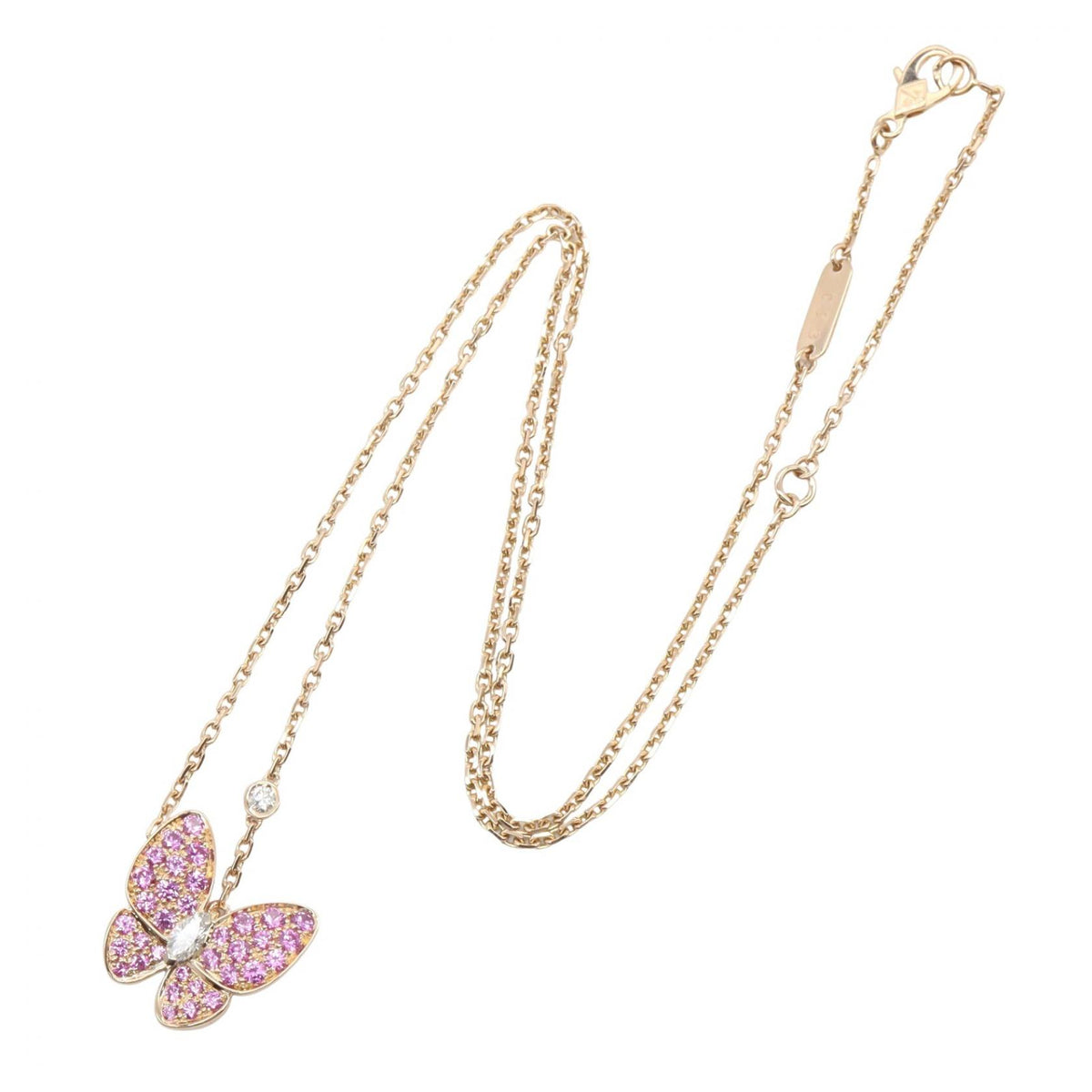 Van Cleef & Arpels Diamond Necklace Gold