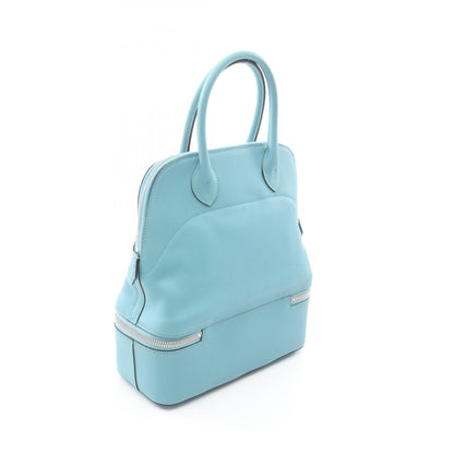 HERMES Bolide Secret Veau Handbag Blue