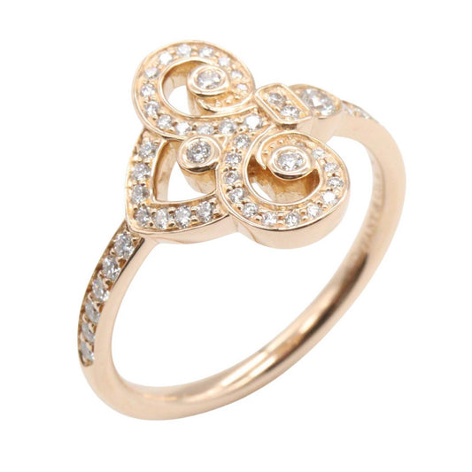 TIFFANY&CO Fleur-de-lis Diamond K18PG Ring Size JP 12