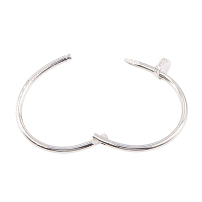 CARTIER Juste un Clou Diamond K18WG Bracelet Size 16