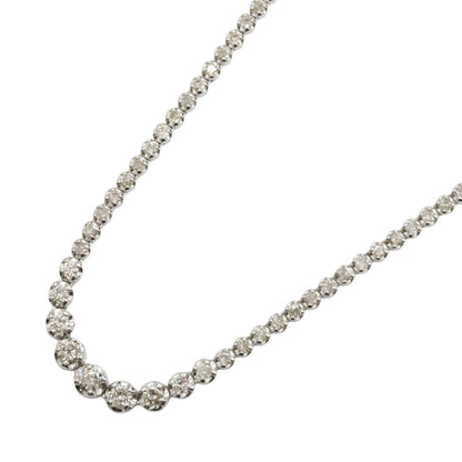 JEWELRY Diamond Necklace 5.00ct White Gold