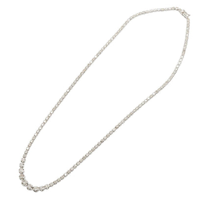 JEWELRY Diamond Necklace 5.00ct White Gold