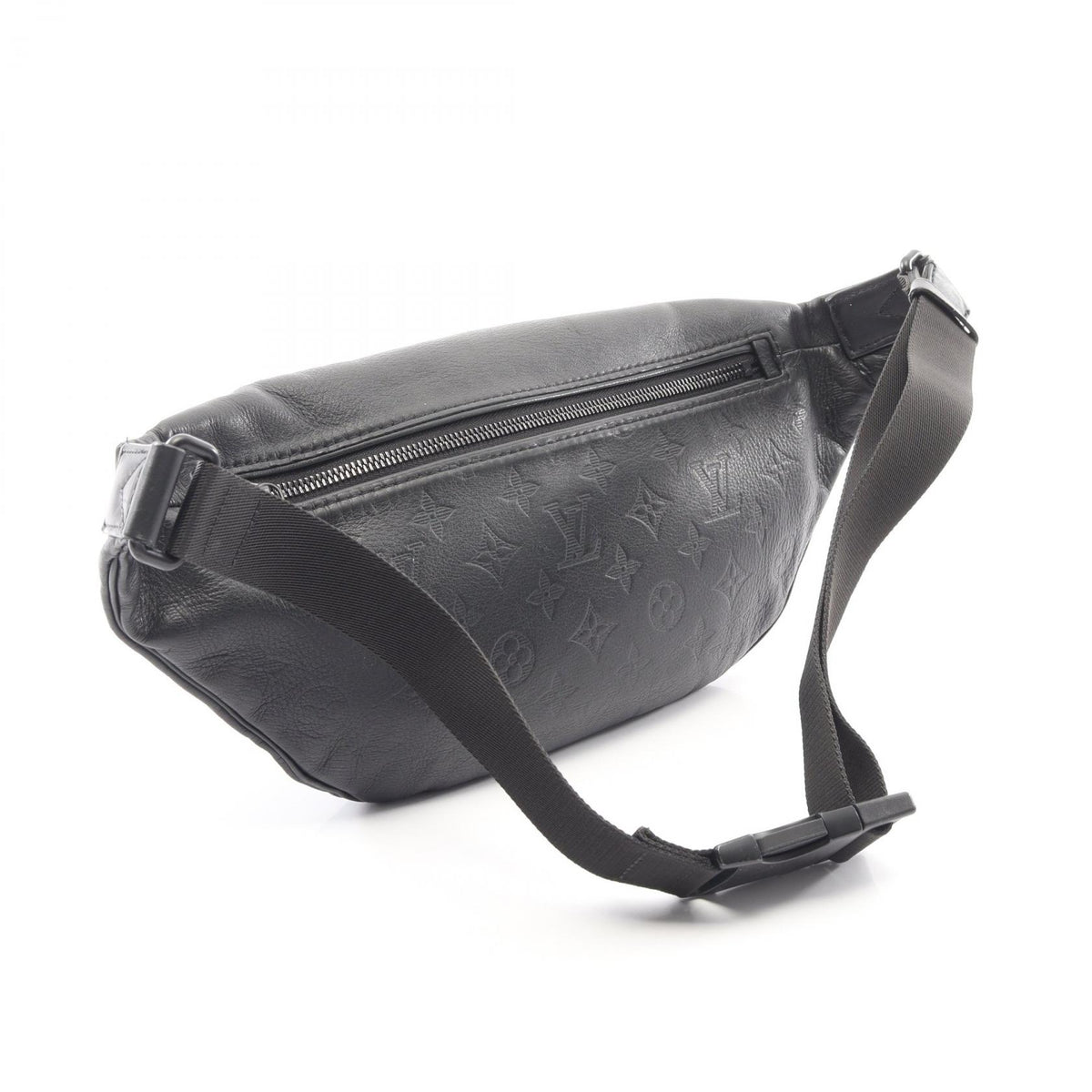 LOUIS VUITTON Discovery Monogram Shadow Bumbag Black Bag