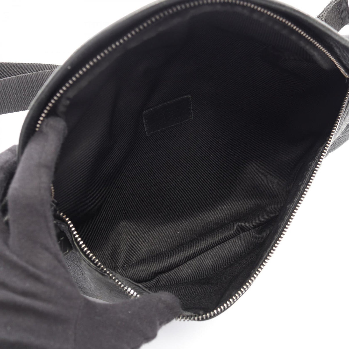 LOUIS VUITTON Discovery Monogram Shadow Bumbag Black Bag