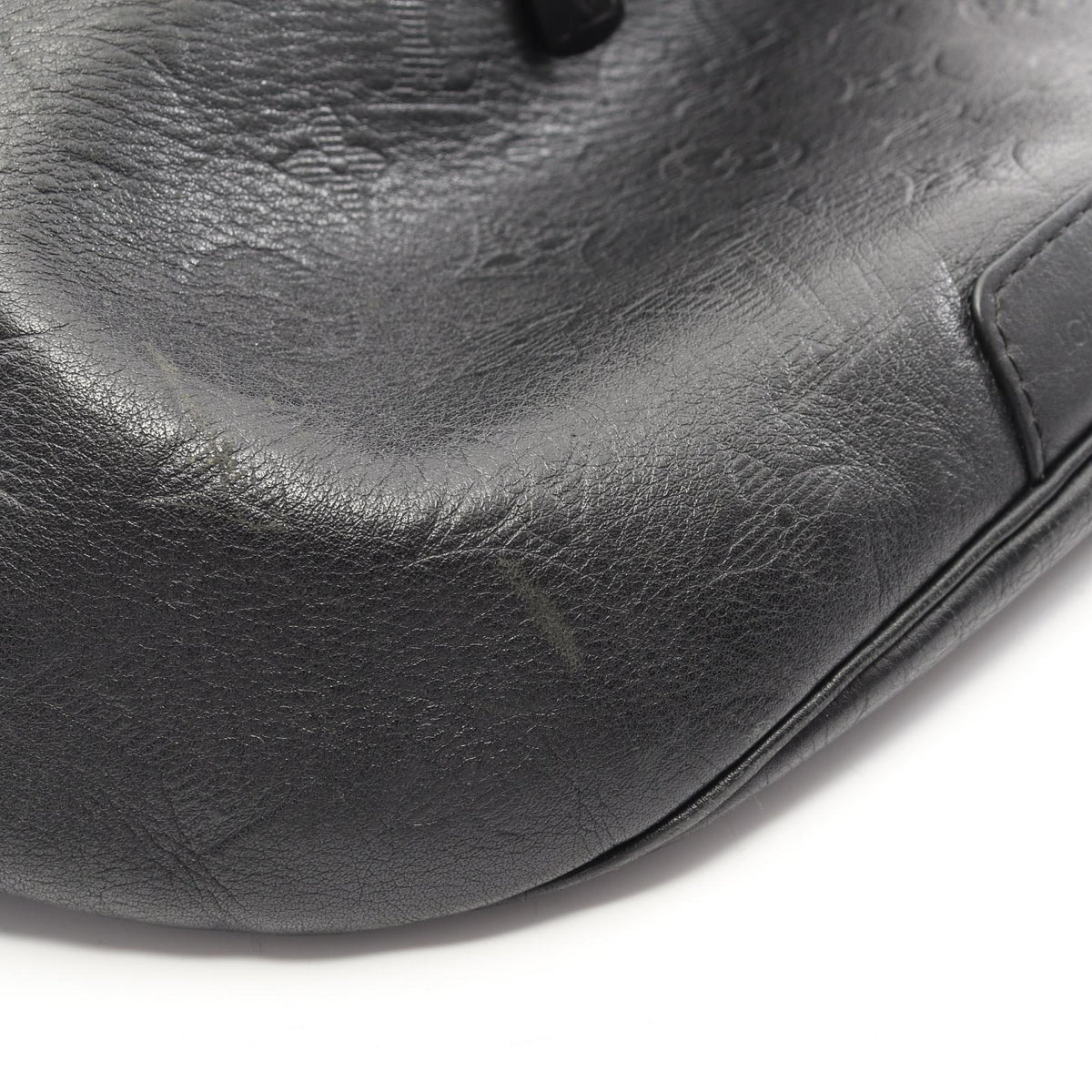 LOUIS VUITTON Discovery Monogram Shadow Bumbag Black Bag