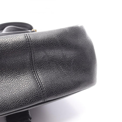 CHANEL Triple Coco Mark Backpack Black