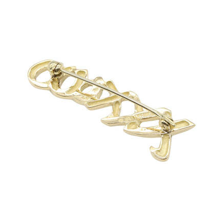 TIFFANY&CO Kiss K18 Yellow Gold Brooch