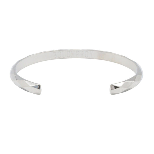 Boucheron Facette K18 White Gold Bracelet
