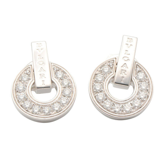 BVLGARI Bvlgari K18WG Diamond Earrings