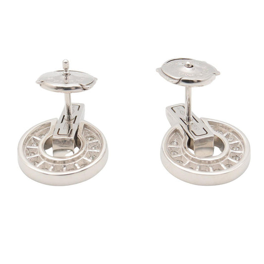 BVLGARI Bvlgari K18WG Diamond Earrings
