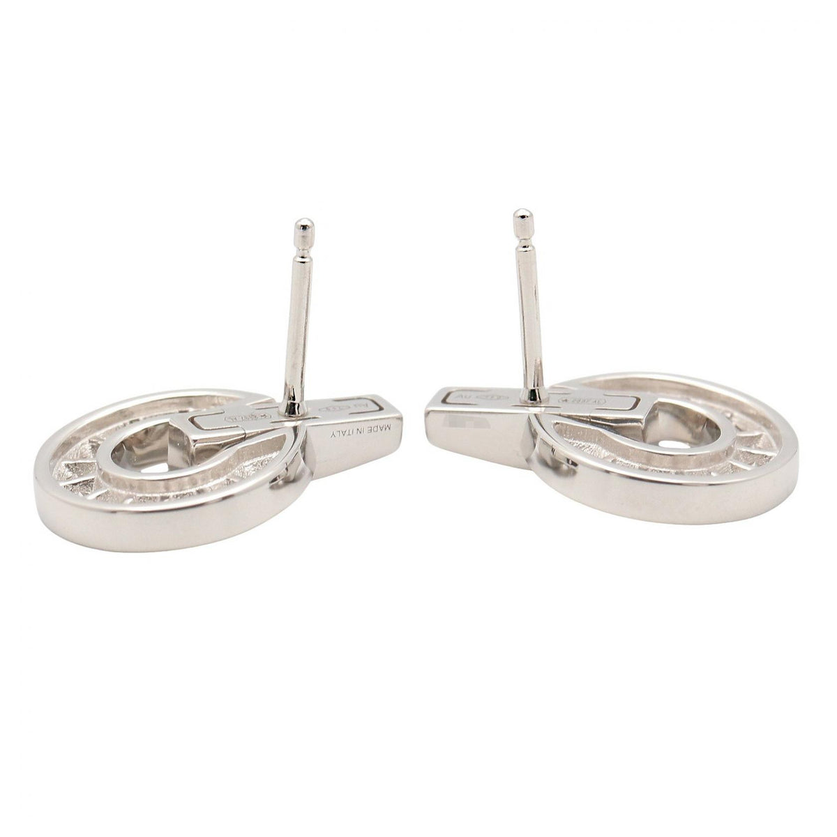 BVLGARI Bvlgari K18WG Diamond Earrings