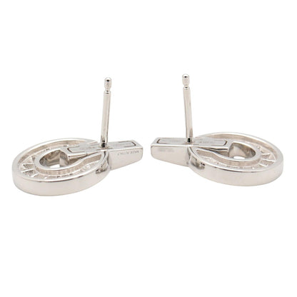 BVLGARI Bvlgari K18WG Diamond Earrings